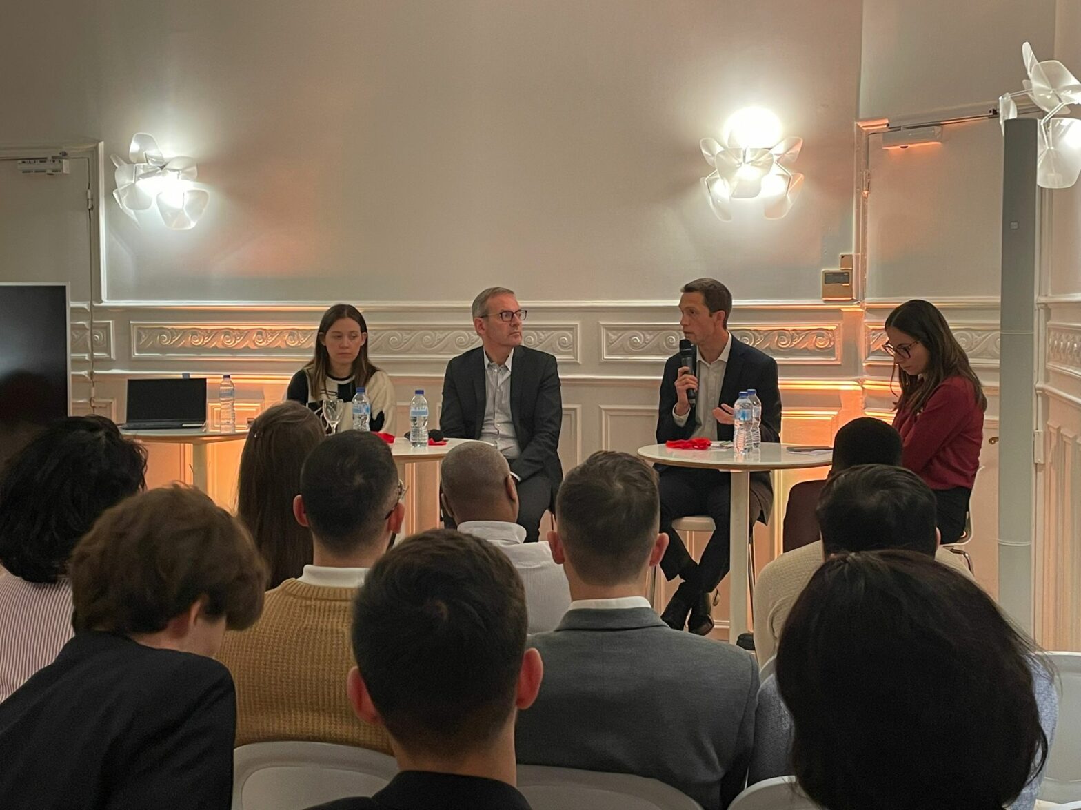 table ronde soirée audit et finance avec Dogfinance